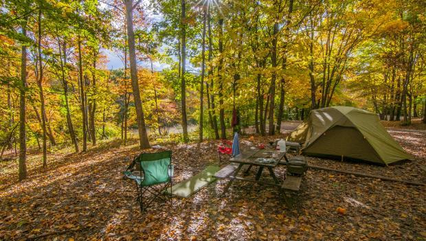 8 Great Places to Camp This Autumn